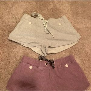 TWO pairs of comfy and cute shorts